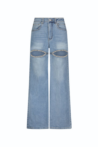 Ivanka Crystal Jean - Medium Blue (Preorder)