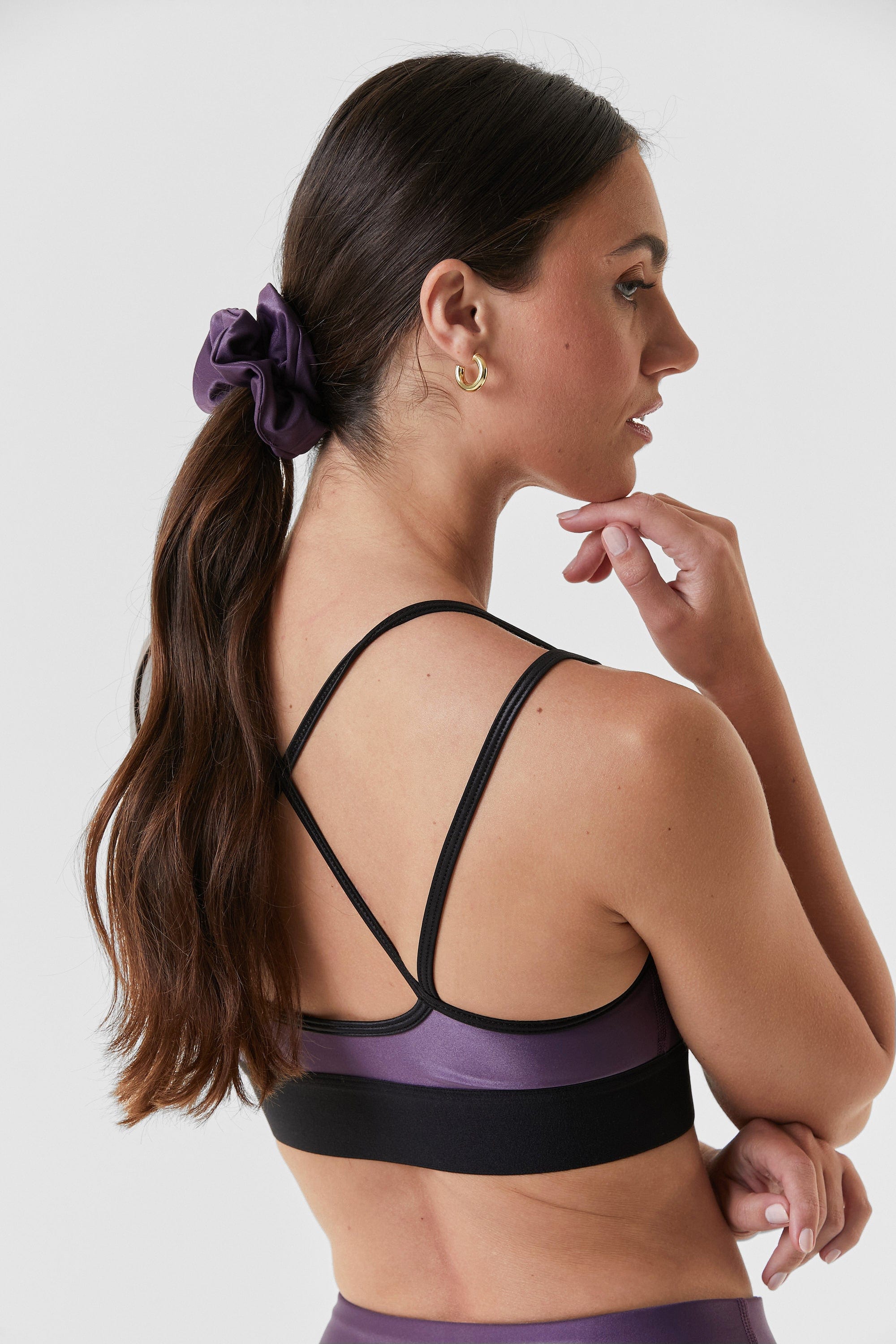 Liquid Scrunchie - Amethyst