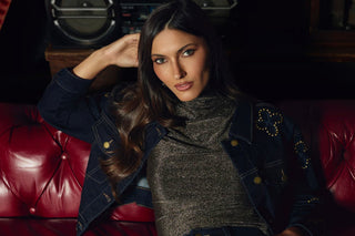 5 Chic Ways to Style Your Studded Denim Jacket This Winter