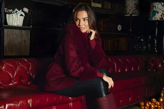  Feather Trim Styling Tips | Fur Accent Outfits Guide