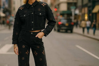 Embellished Denim Jackets and Jeans