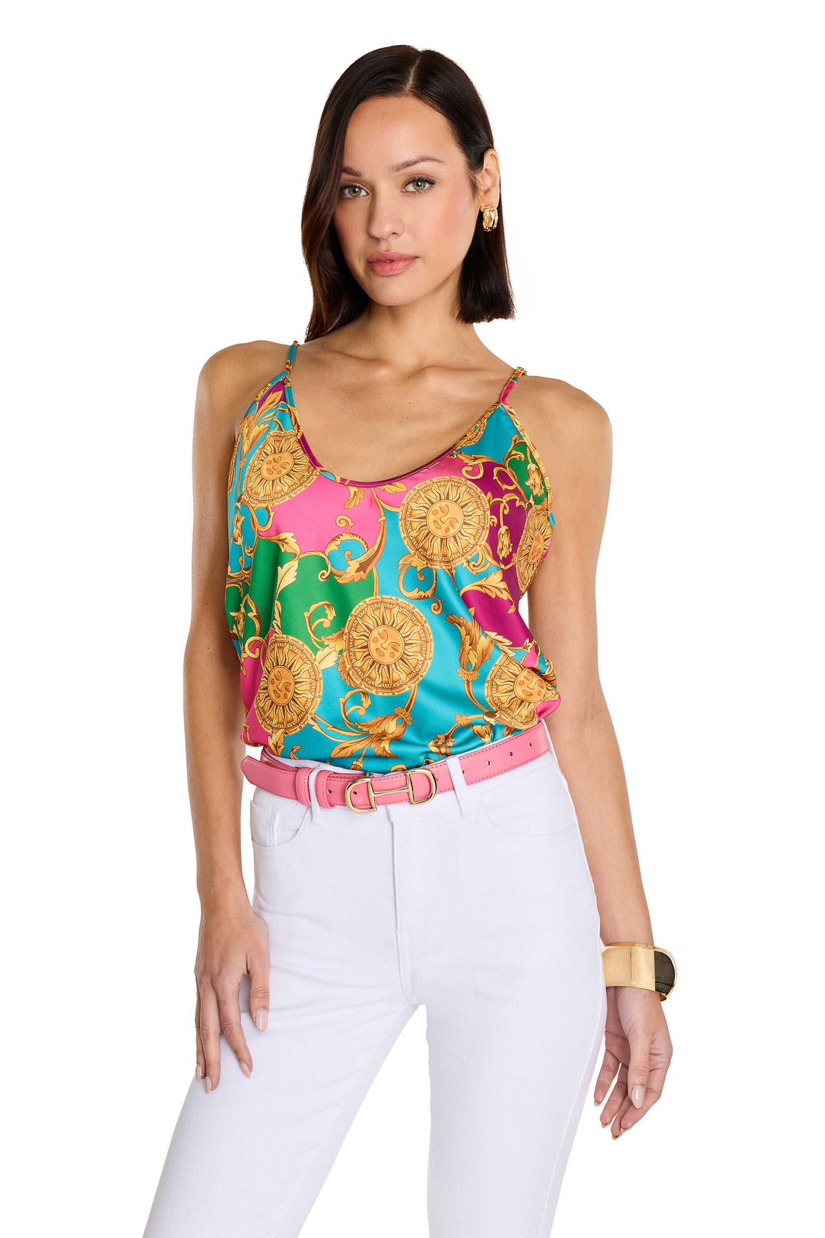 Yara Silk Camisole - Dolce Sun – The Noli Shop