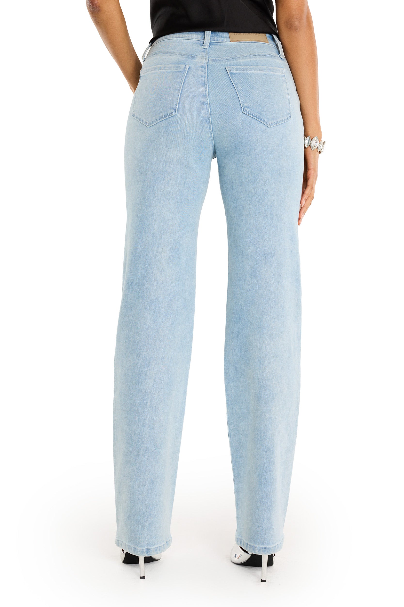 Light Blue Crystal Jeans for Women | The Noli Shop