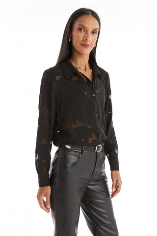 Stelle Button Up - Black