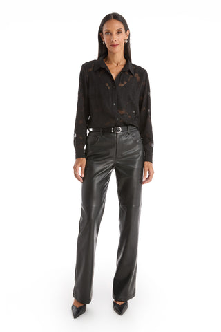 Stelle Button Up - Black