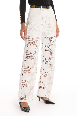 Celeste High Rise Jean - White (Preorder)