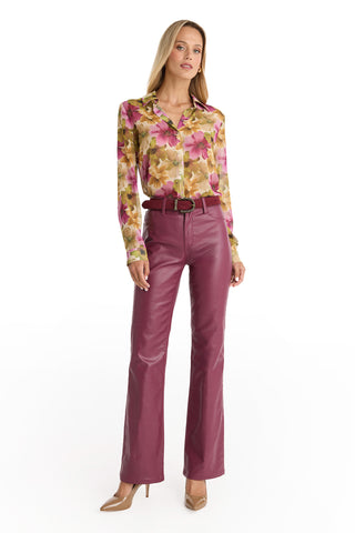 Ana Chiffon Blouse - Floral Print