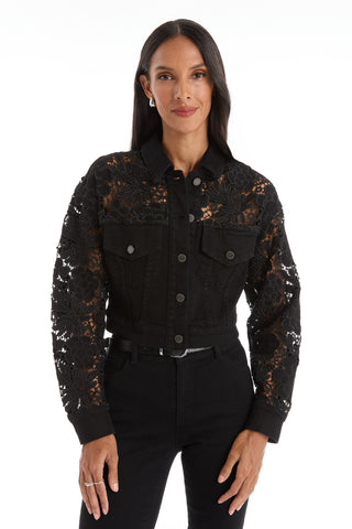Celeste Jean Jacket - Black