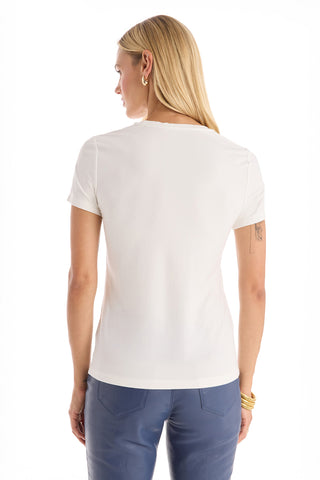 Amaya Ultra-Soft T-Shirt - White