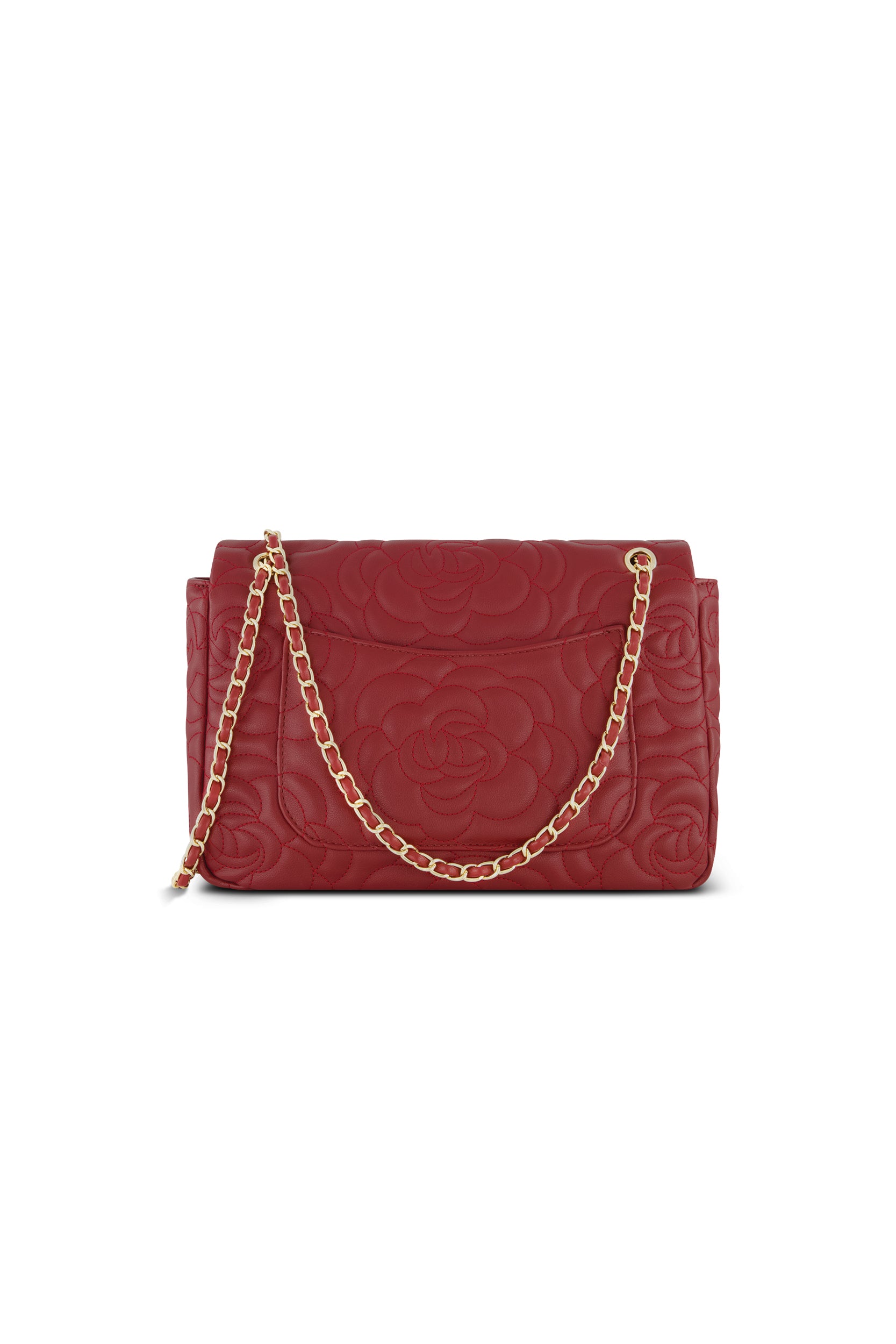 The Noli Shop Alessia Rose Embossed Leather Bag in Merlot at Nordstrom The Noli Shop Alessia Rose Embossed Leather Bag in Merlot at Nordstrom