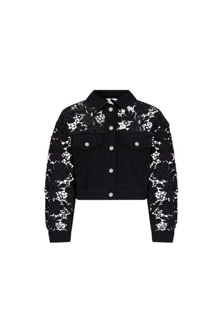 Celeste Jean Jacket - Black