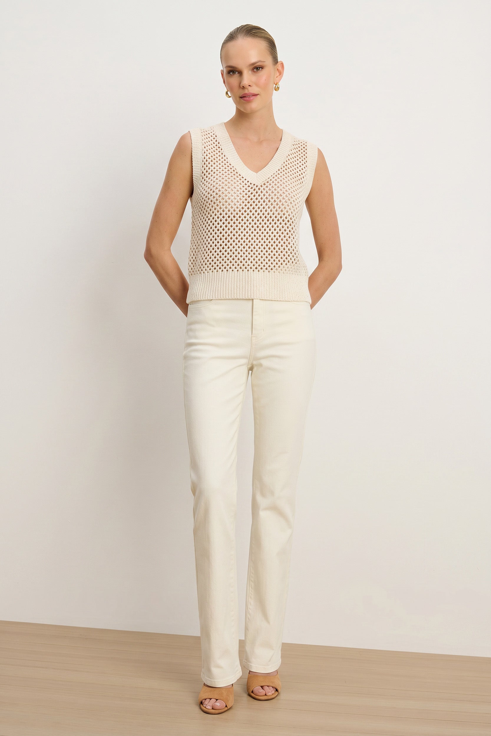 Pearl Sequin Crochet Top for Women | The Noli Shop