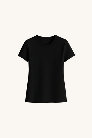 Amaya Ultra-Soft T-Shirt - Black