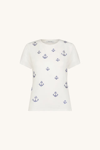Amaya Ultra Soft T-Shirt - Crystal Anchors
