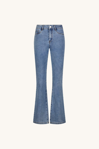 Aria Flare Jean - Medium Blue