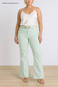 Aria Flare Jean - Mint