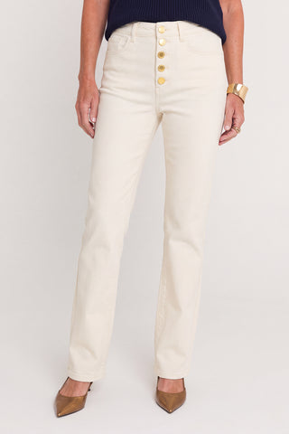Aubrey Bootcut Jean - Ivory