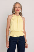Betsy Halter Top - Sunshine Yellow