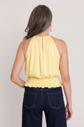 Betsy Halter Top - Sunshine Yellow