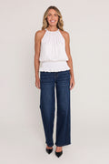 Betsy Halter Top - White