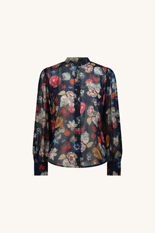Colette Blouse - Midnight Garden
