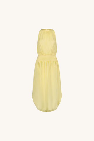 Emelia Halter Dress - Sunshine Yellow