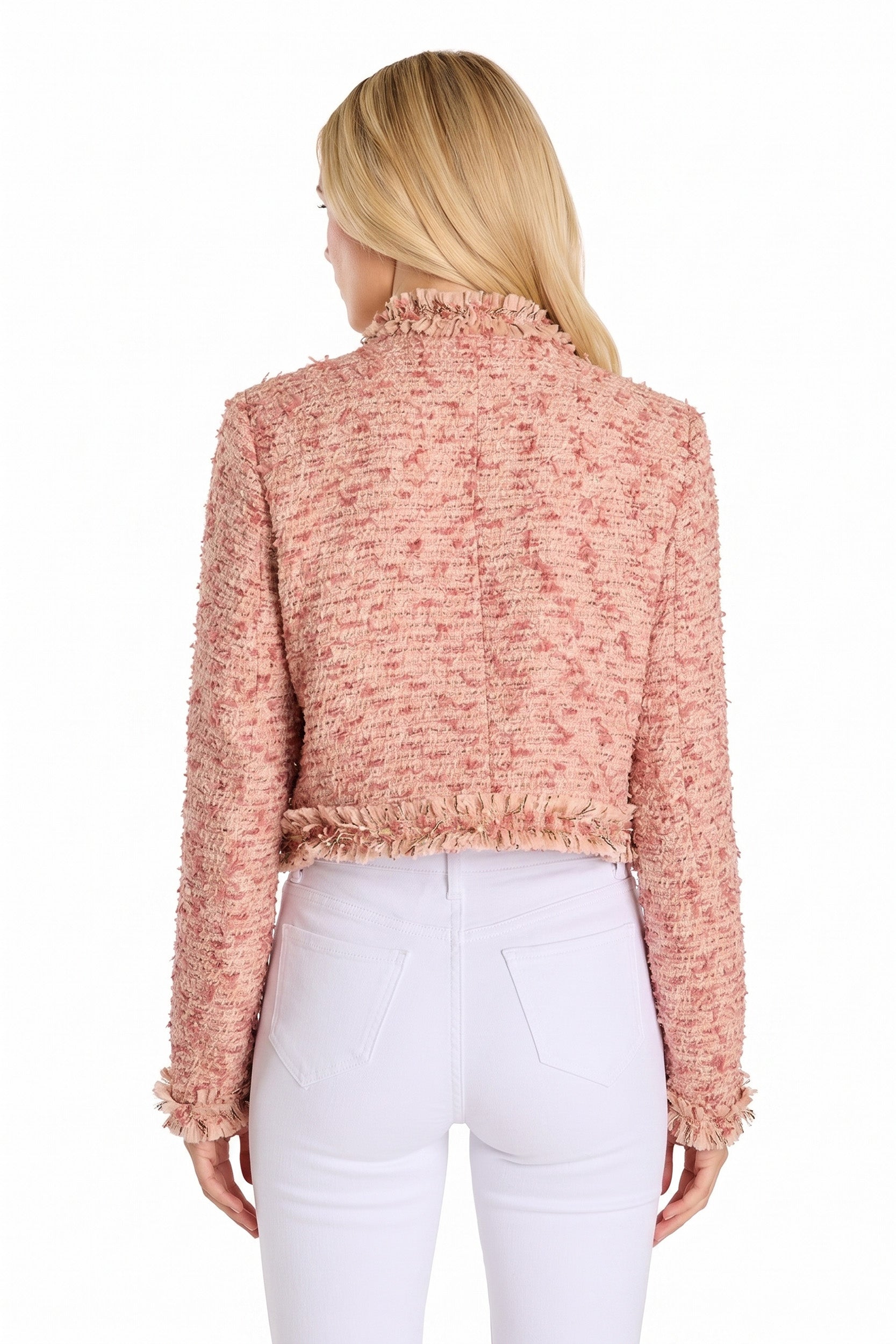 Rose Multi Tweed Jacket for Women | The Noli Shop
