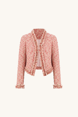 Florence Tweed Jacket - Rose Multi