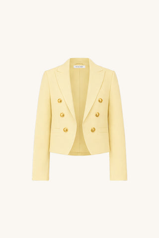 Gabrielle Double Breasted Blazer - Sunshine Yellow