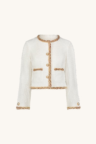 Joane Tweed Jacket - Pearl Multi