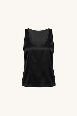 Kay Silk Top - Black