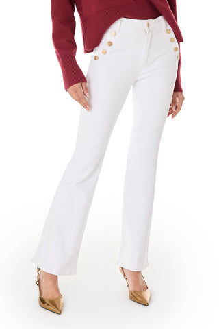 Allegra Bootcut Jean - White