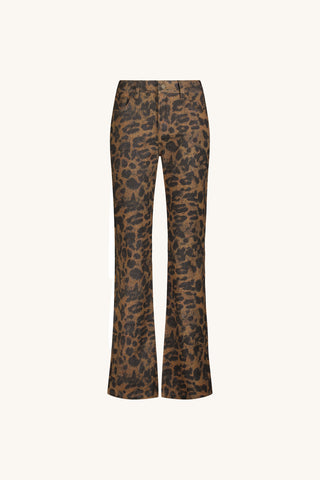 Marilyn Straight-Leg Jean - Leopard