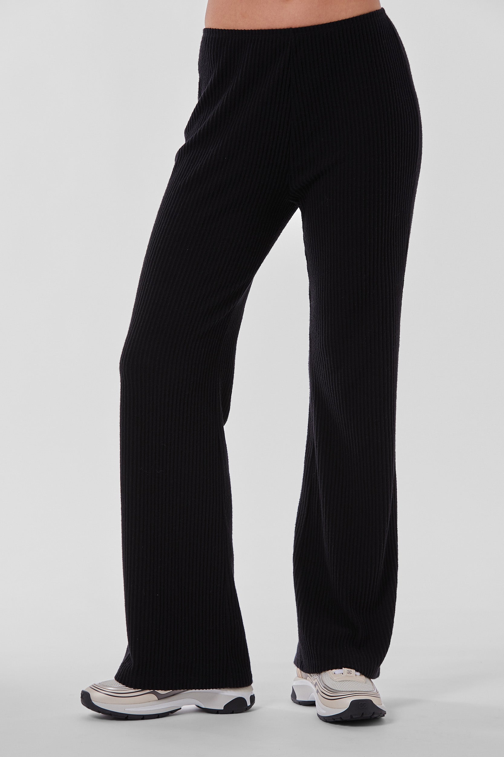 Serene Rib Pant - Black