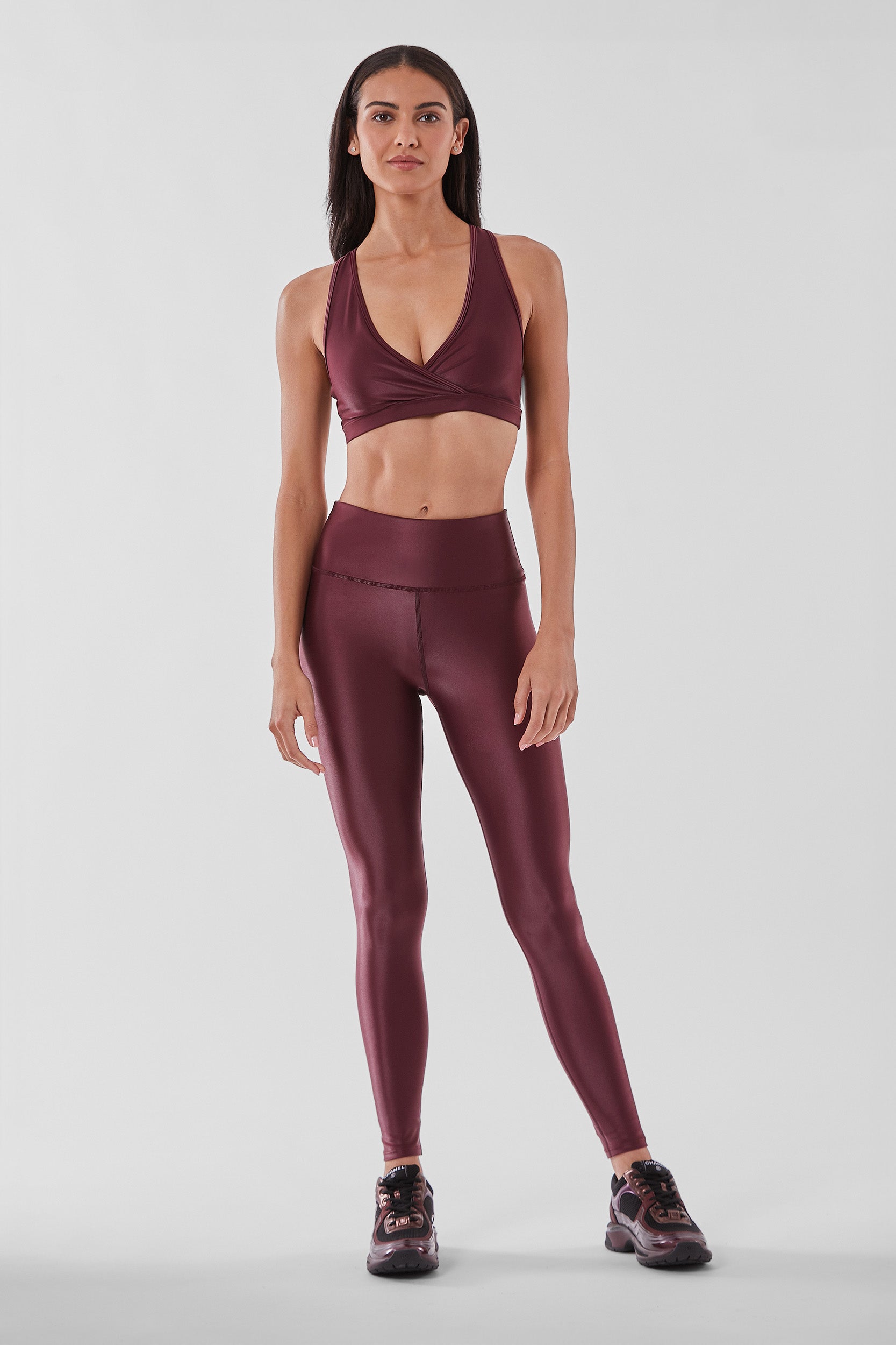 Liquid Legging - Dark Cherry