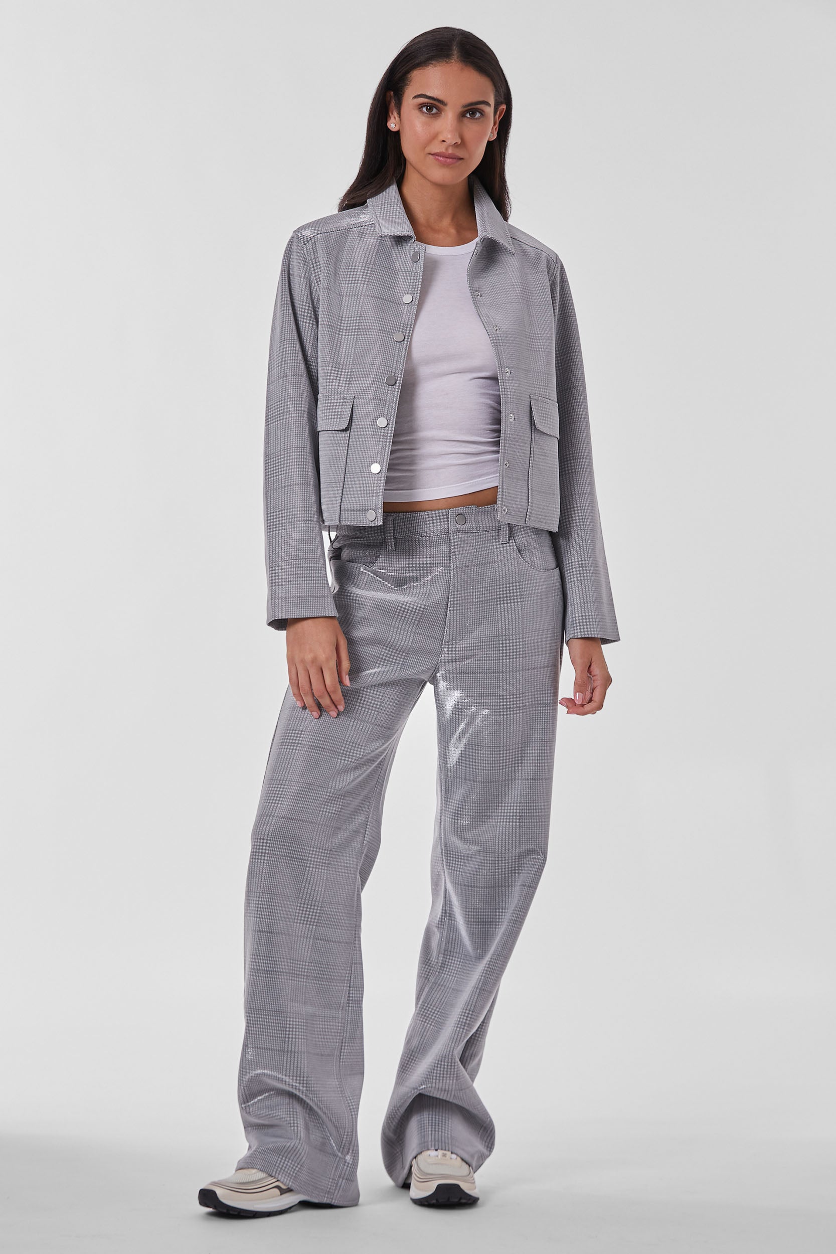 Argento Cropped Jacket