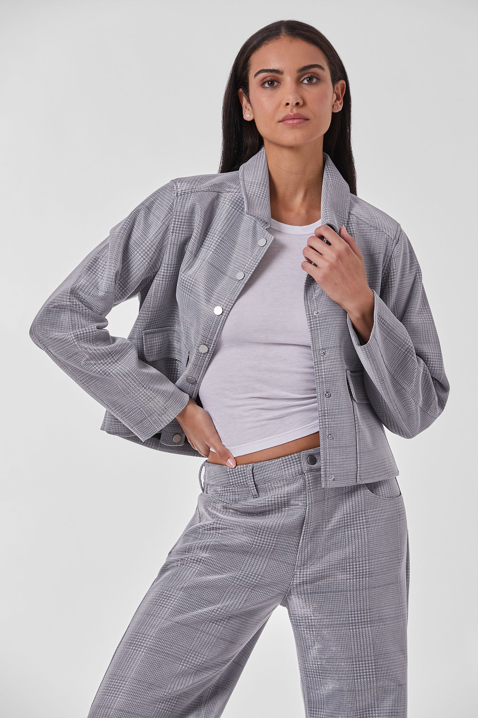 Argento Cropped Jacket