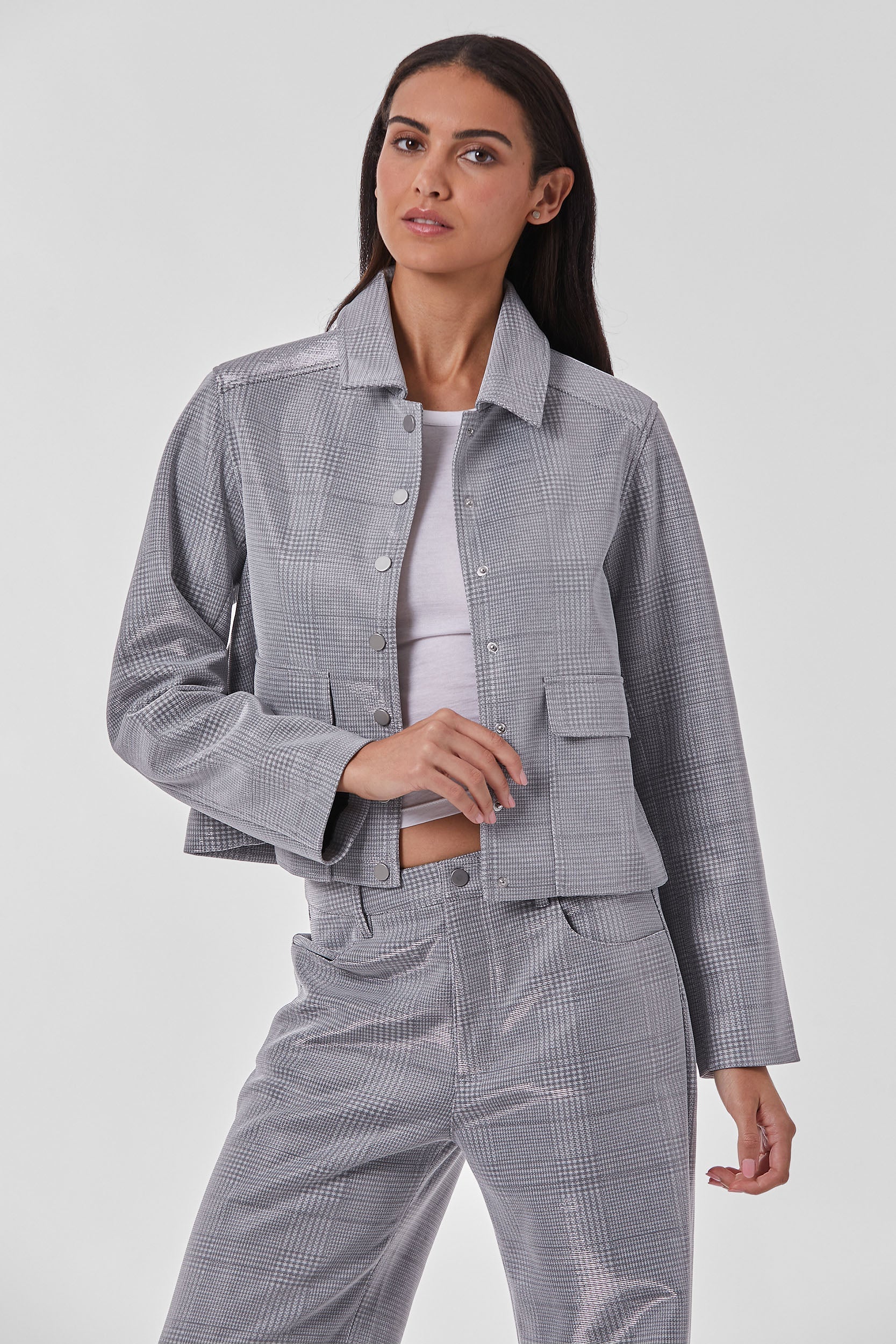 Argento Cropped Jacket