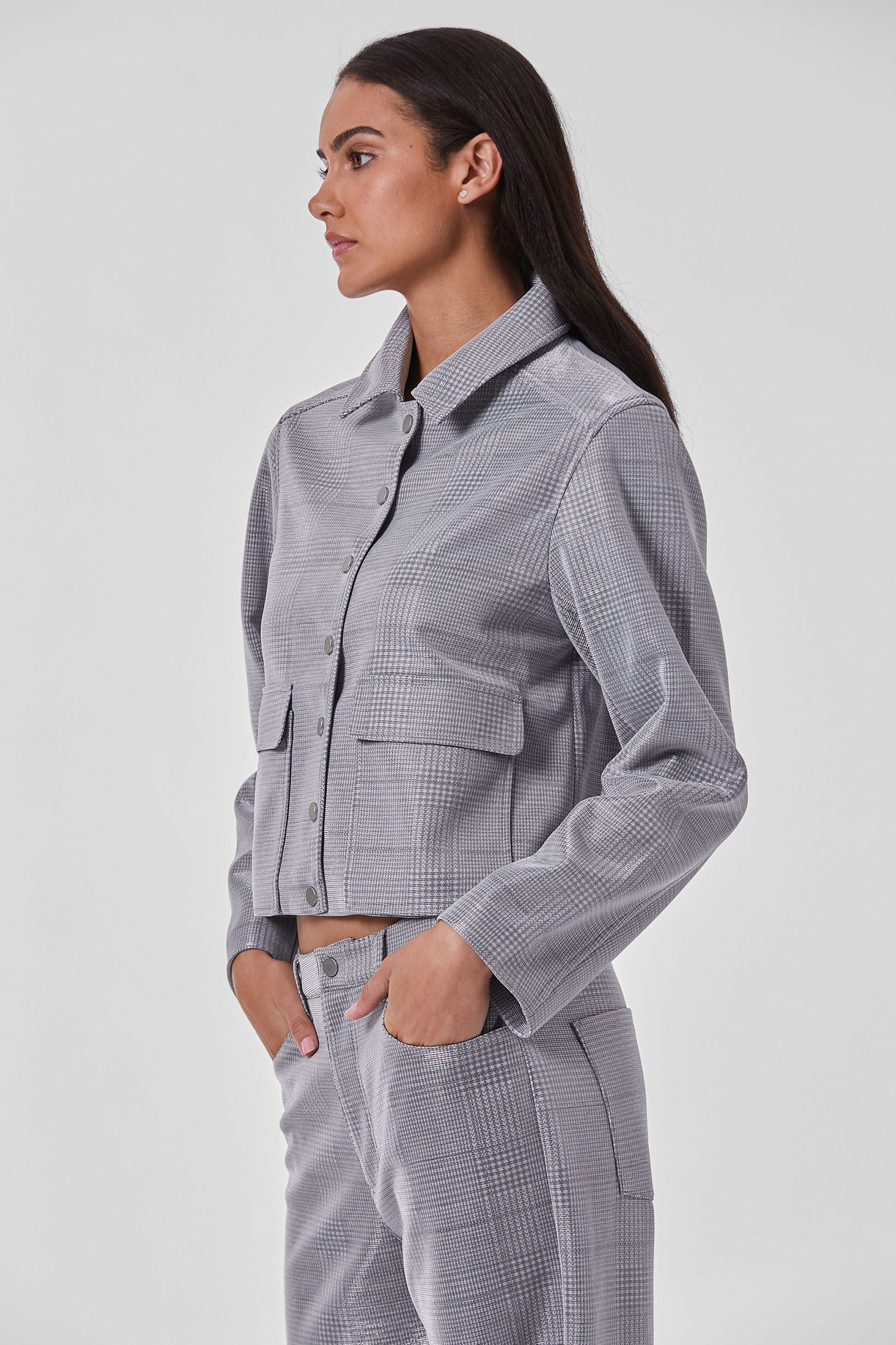 Argento Cropped Jacket