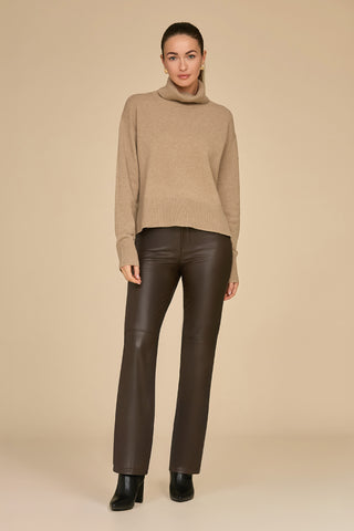 Kai Leather Pant - Espresso