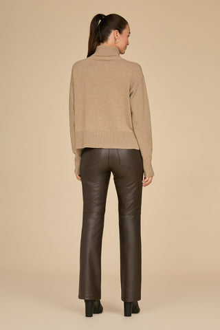 Kai Leather Pant - Espresso