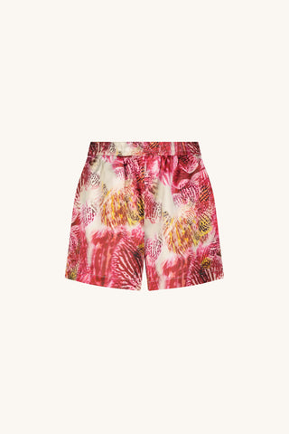 Nora Silk Short - Bright Orchid