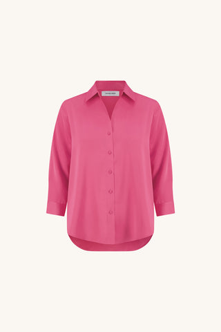 Sara Silk Blouse - Petal Pink