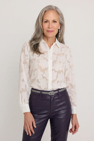 Stelle Button Up - White
