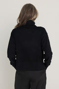 Gia Sweater in Black, additional view, The Noli Shop