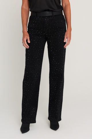 Hallie Crystal Jean in Black, The Noli Shop