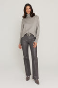 Gia Sweater in Mist Grey, additional view, The Noli Shop