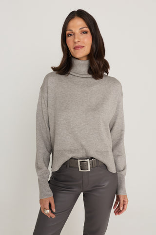 Gia Sweater in Mist Grey, The Noli Shop