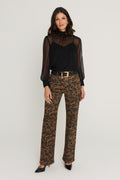Marilyn Straight-Leg Jean in Leopard, additional view, The Noli Shop