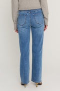 Marilyn Straight-Leg Jean in Medium Blue, additional view, The Noli Shop